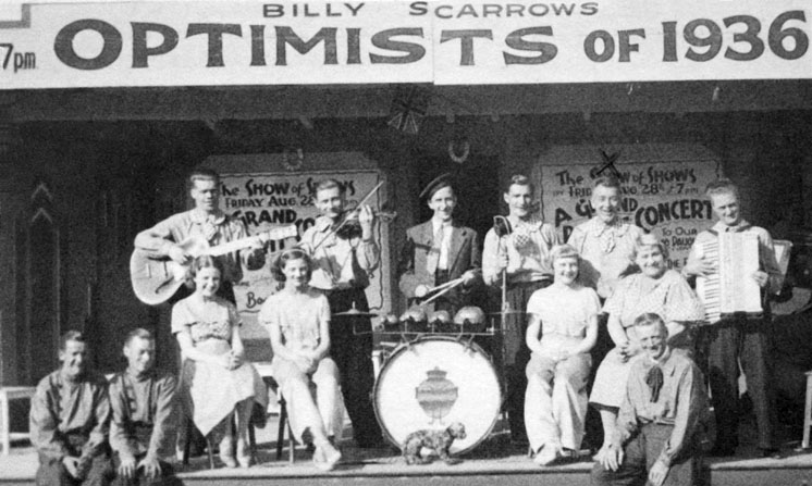 Billy Scarrow's Optimsts of 1936, Redcar